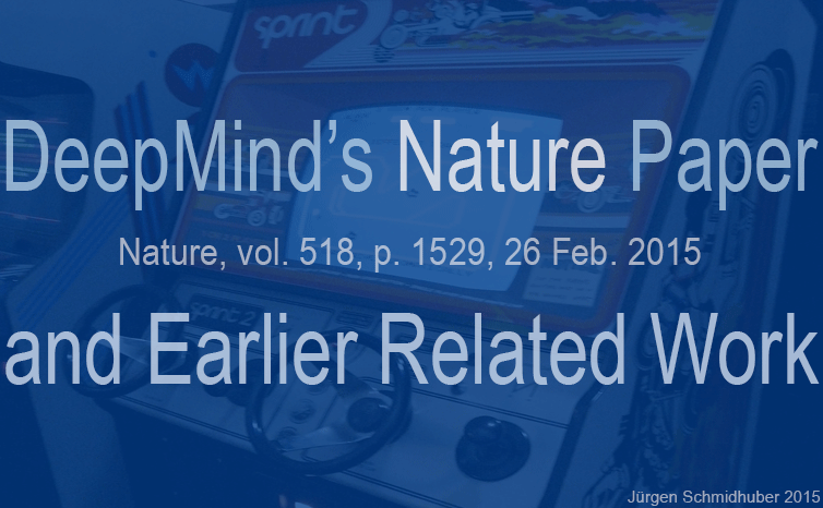 DeepMind's Nature Paper and Earlier Related Work