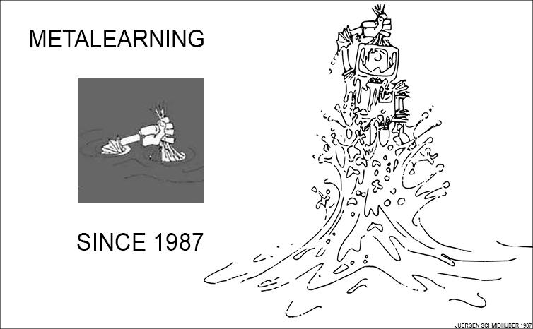 Metalearning Machines Learn to Learn (1987-)