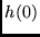 $h(0)$
