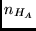 $n_{H_A}$
