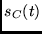 $s_C(t)$