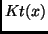 $Kt(x)$