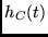 $h_C(t)$