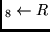 $_{8} \leftarrow R$