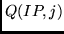 $Q(IP,j)$