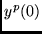 $y^p(0)$