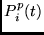 $P^p_i(t)$