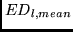 $ED_{l,mean}$