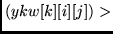 $(ykw[k][i][j]) >$
