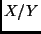 $X/Y$
