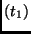 $(t_1)$