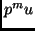 $p^mu$