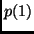 $p(1)$