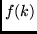 $f(k)$