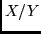 $X/Y$