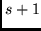 $s+1$