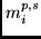 $m^{p,s}_i$