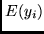 $E(y_i)$
