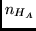 $n_{H_A}$