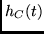 $h_C(t)$