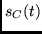 $s_C(t)$