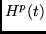 $H^p(t)$