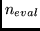 $n_{eval}$