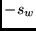 $-s_w$
