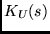 $K_U(s)$