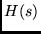 $H(s)$