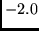 $-2.0$