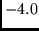 $-4.0$