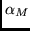 $\alpha_M$