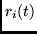 $r_{i}(t)$