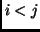 $i<j$