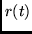 $r(t)$
