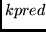 $kpred$