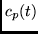 $c_p(t)$
