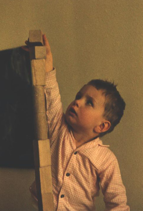 Juergen Schmidhuber right before a 
great disappointment (Munich, 1965)