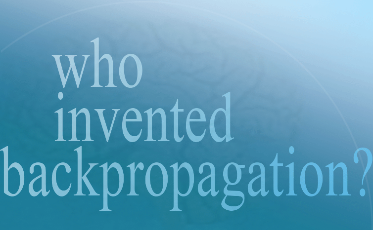 who invented backpropagation?