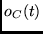 $o_C(t)$