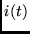 $i(t)$