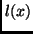 $l(x)$