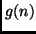 $g(n)$