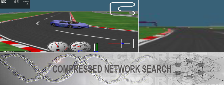2013: compressed network search - first reinforcement learning system that learned control policies directly from high-dimensional sensory input, without any unsupervised pre-training