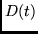 $D(t)$