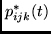 $p^*_{ijk}(t)$