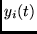 $y_{i}(t)$