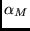 $\alpha_M$