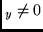 $_y \neq 0$